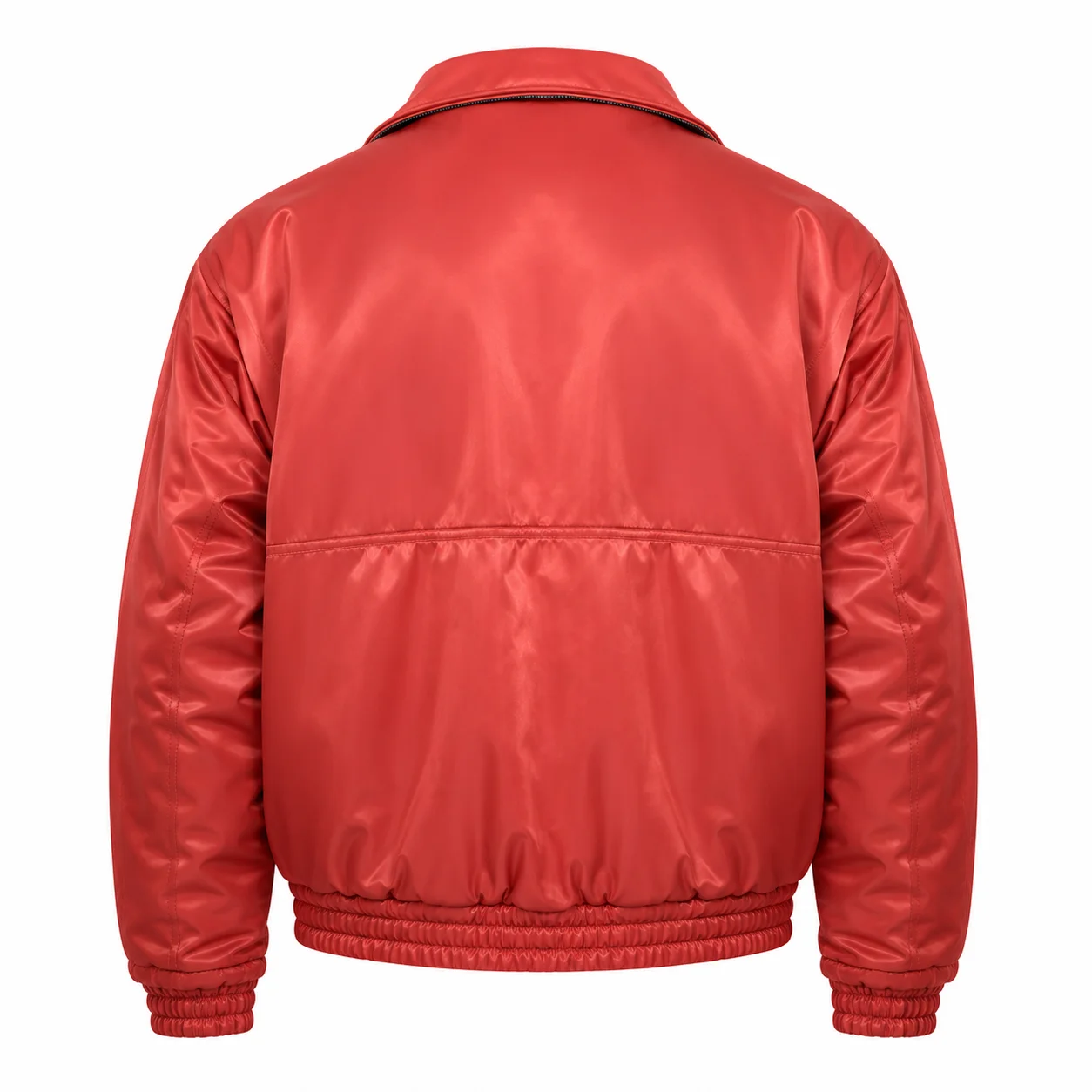 Nick Jonas NYC 2026 Red Bomber Jacket