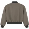 Not Suitable for Work Avantika Olive Bomber Jacket