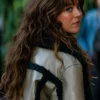 Off Campus 2026 Mika Abdalla Shearling Aviator Jacket