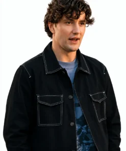 Off Campus Khobe Clarke Black Jacket