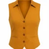 Office Romance 2026 Jennifer Lopez Mustard Vest