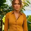 Office Romance 2026 Jennifer Lopez Mustard Vest