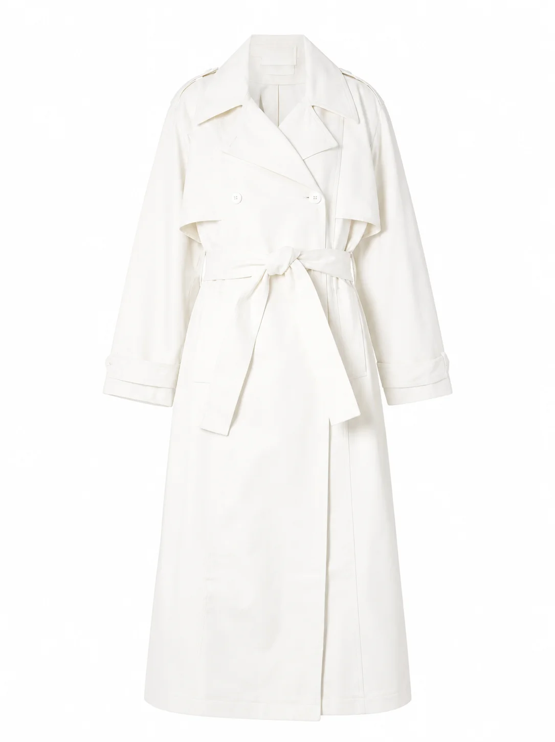 Office Romance 2026 Jennifer Lopez White Trench Coat