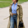 Paris 2026 Jennifer Lopez Beige Trench Coat