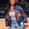 Playoff Game 2026 Jordyn Woods Knicks Jacket