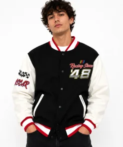 Racing Team NASCAR Varsity Wool Jacket