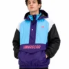 Retro NASCAR Ladies Hooded Windbreaker Jacket