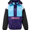 Retro NASCAR Ladies Hooded Windbreaker Jacket