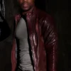 Ride Along Kevin Hart Maroon Leather Jacket