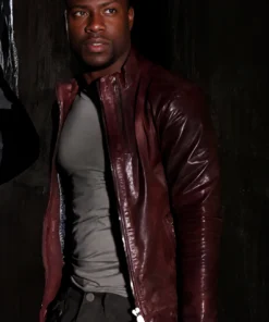 Ride Along Kevin Hart Maroon Leather Jacket