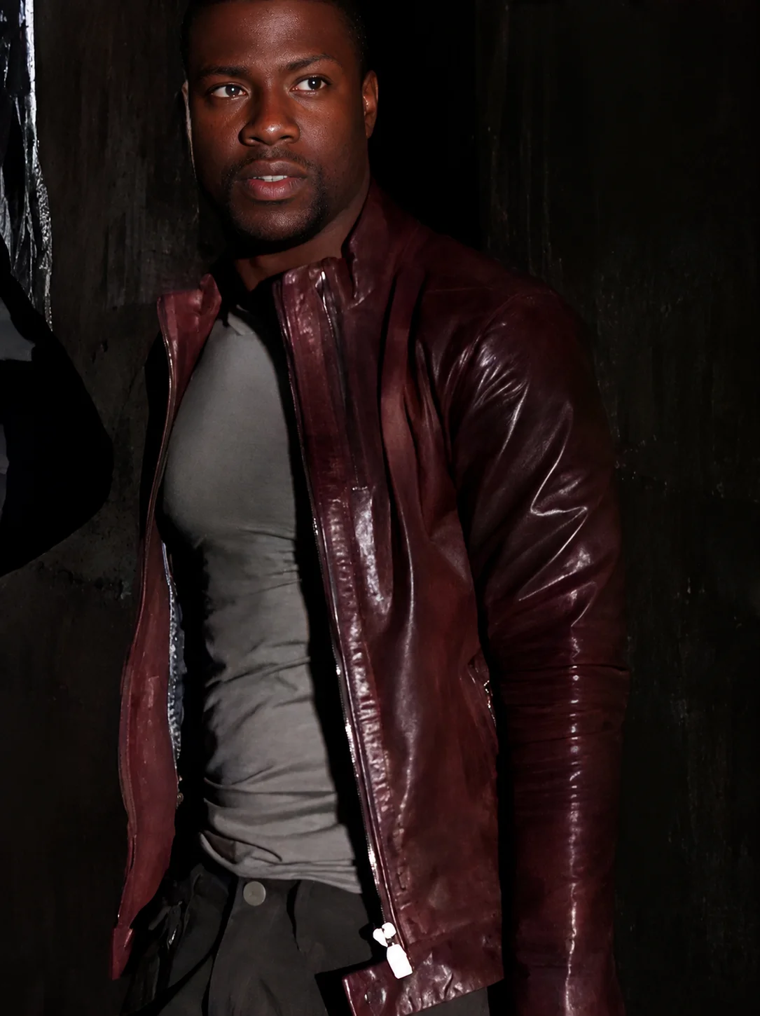 Ride Along Kevin Hart Maroon Leather Jacket
