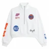 Sara Haines Knicks Half Zip Pullover