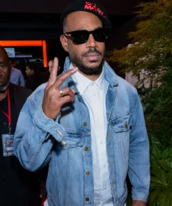 Scary Movie Event Marlon Wayans Denim Jacket