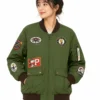 Snoopy Flying Ace Peanuts Bomber Jacket