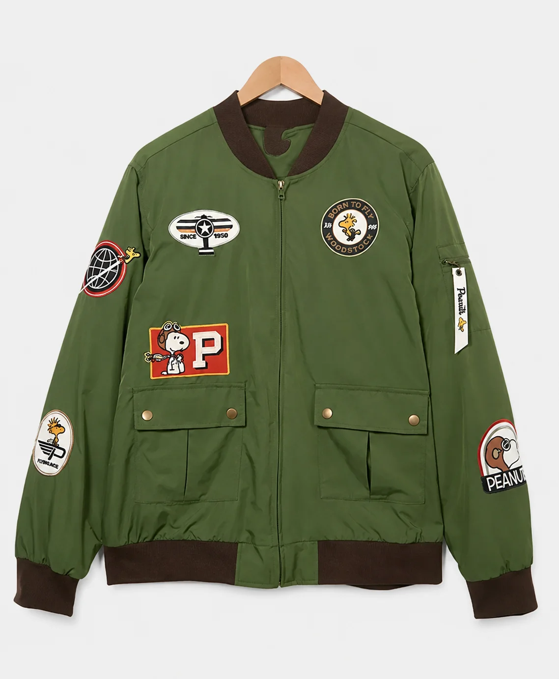 Snoopy Flying Ace Peanuts Bomber Jacket