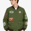 Snoopy Flying Ace Peanuts Bomber Jacket