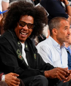 Spurs vs Knicks Gameday Jay-Z Embroidered Jacket