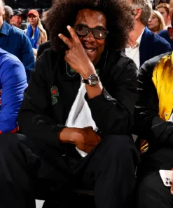 Spurs vs Knicks Gameday Jay-Z Embroidered Jacket