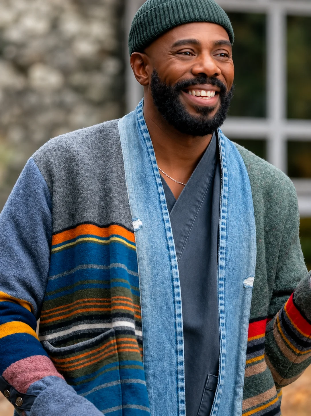 The Four Seasons S2 Colman Domingo Kimono Jacket