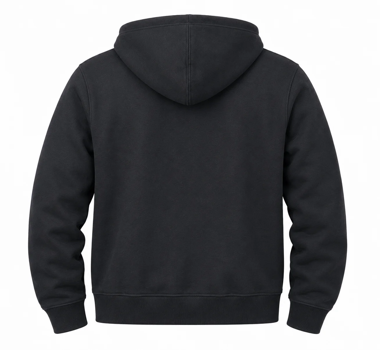 The Four Seasons S2 Will Forte Charcoal Gray Zip Through Hoodie