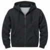 The Four Seasons S2 Will Forte Charcoal Gray Zip Through Hoodie
