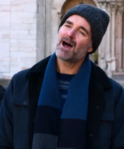 The Four Seasons S2 Will Forte Printed Wool Jacket