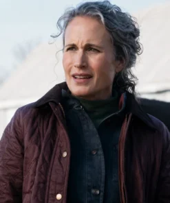 The Way Home Season 4 Del Landry Quilted Jacket