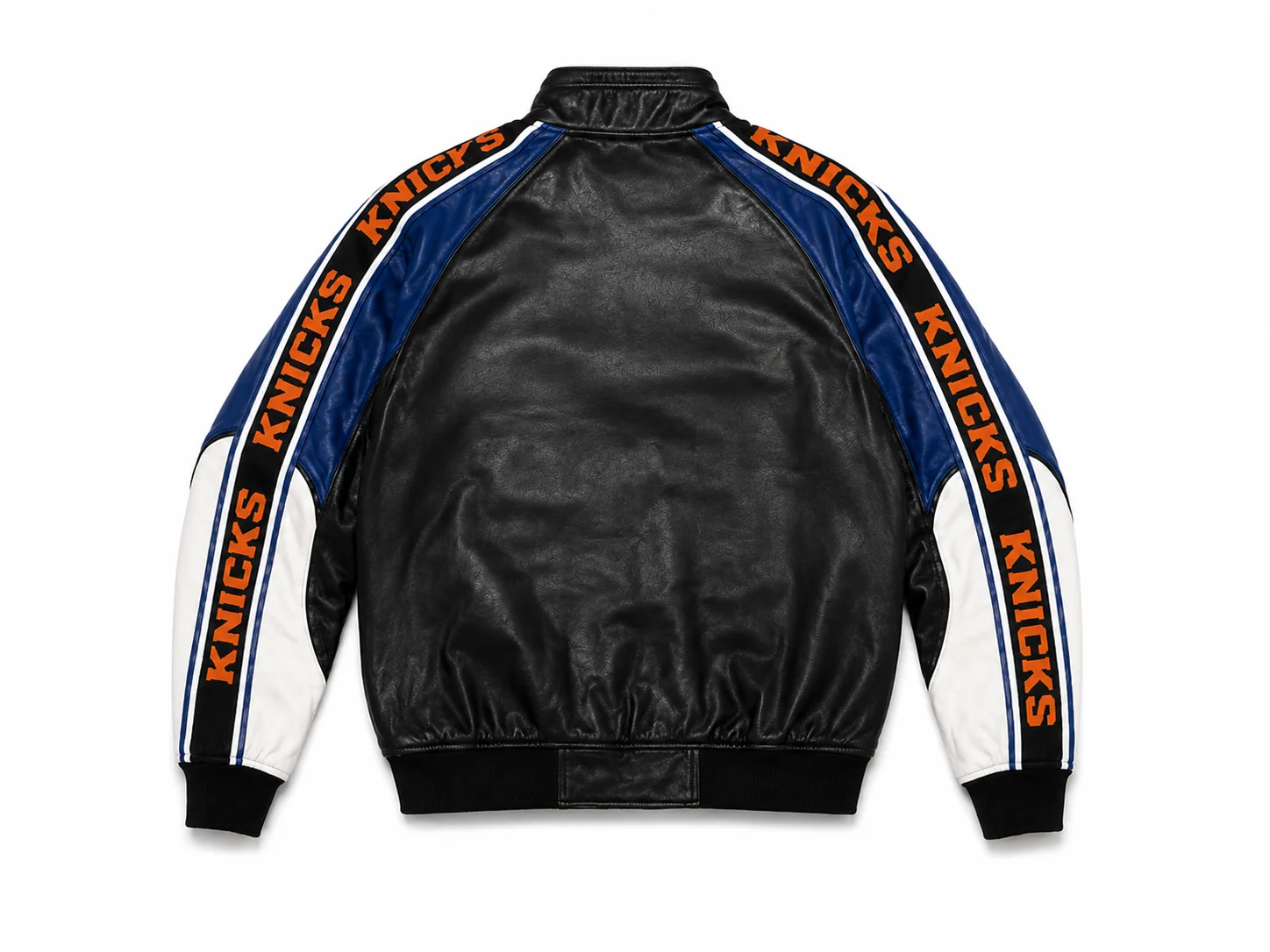 Timothée Chalamet Knicks vs Cavaliers Gameday Leather Jacket