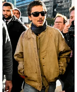 Timothee Chalamet Marty Supreme Khaki Jacket