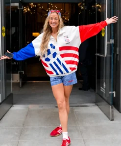USA 94 Sophie Cunningham Tunnel Look Jacket