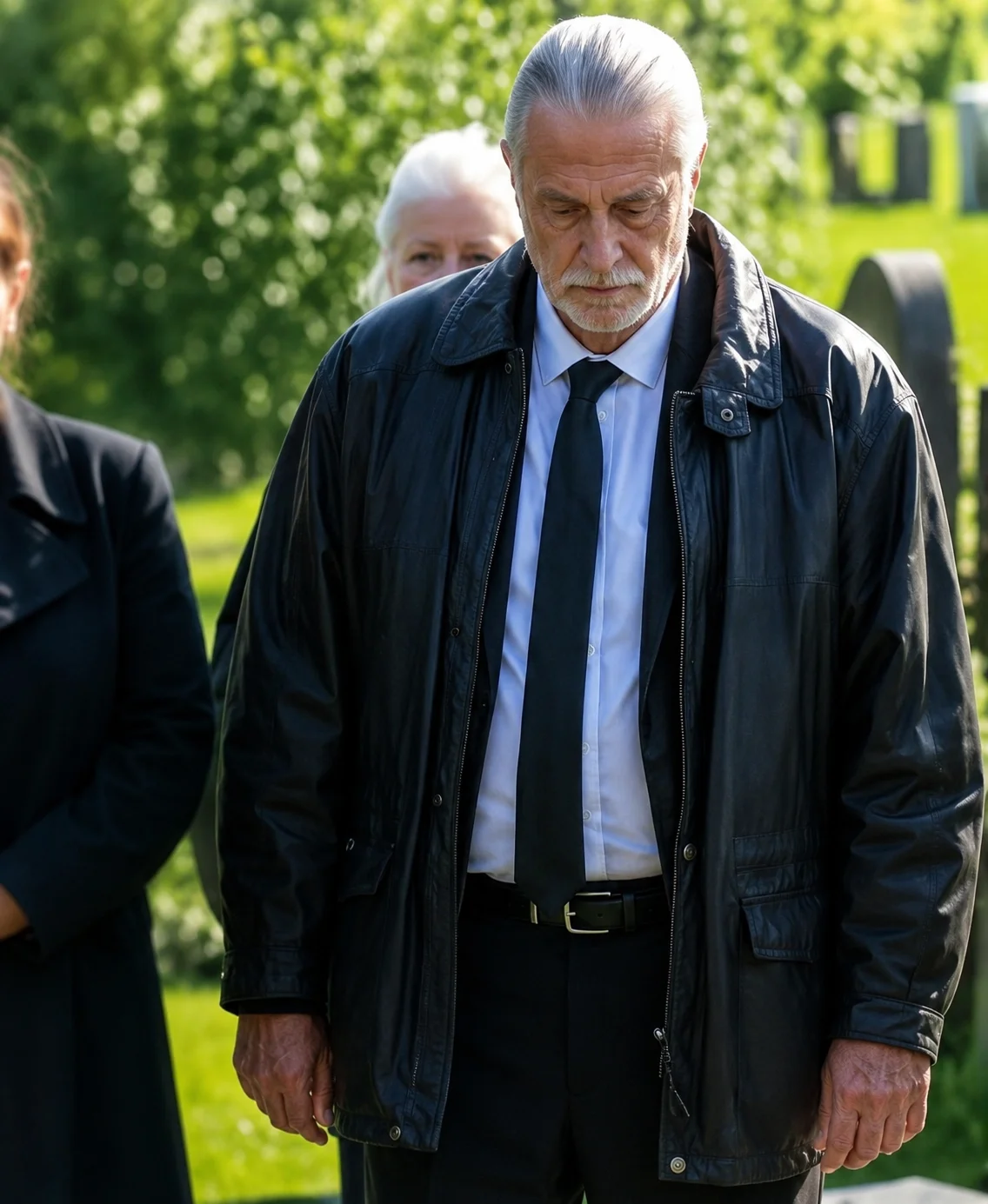 Unforgivable David Threlfall Leather Jacket