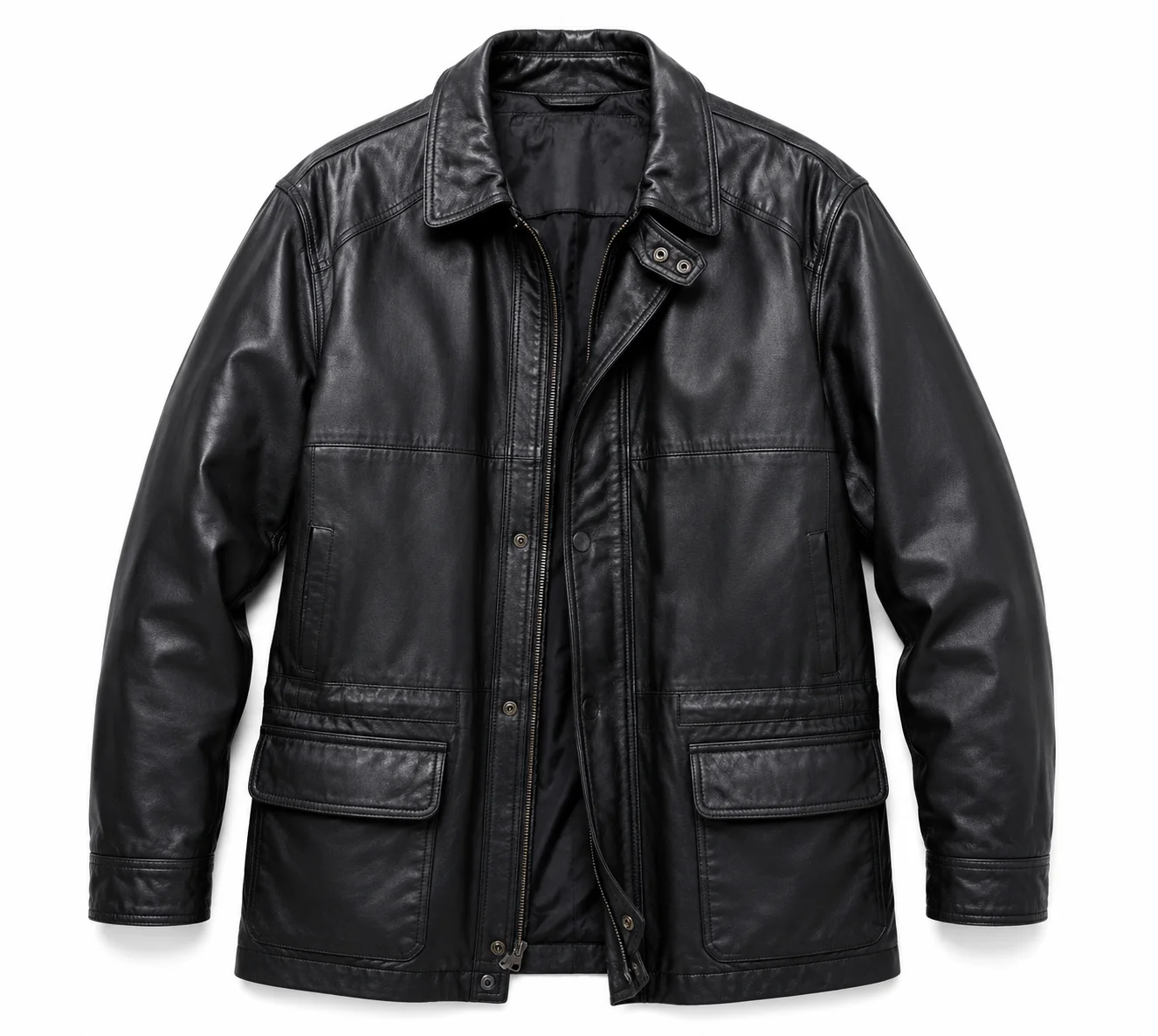 Unforgivable David Threlfall Leather Jacket