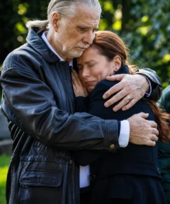 Unforgivable David Threlfall Leather Jacket