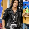 Victorious Beck Oliver Black Leather Jacket
