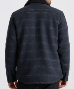 Will Forte The Four Seasons Season 2 Printed Wool Jacket