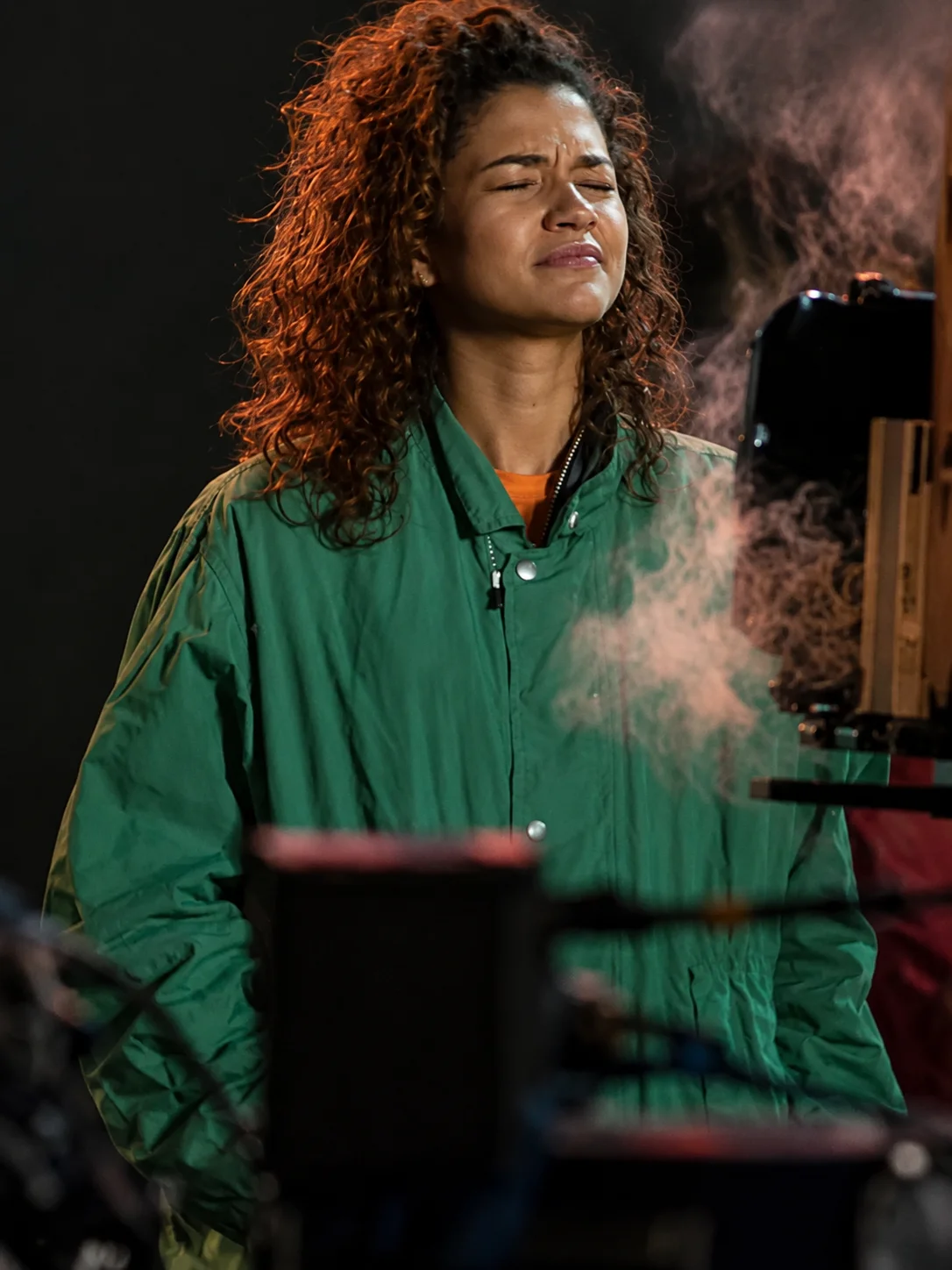 Zendaya Euphoria Season 3 Green Jacket
