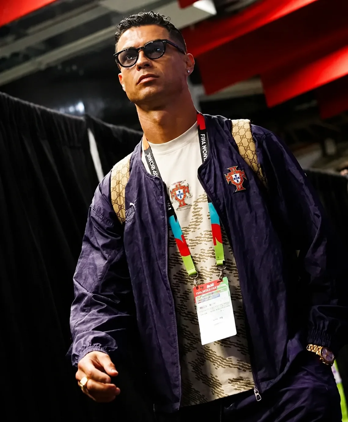 2026 FIFA Cristiano Ronaldo Team Portugal Purple Jacket