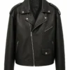 2026 Zendaya Black Biker Jacket