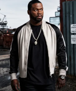 50 Cent Black And White Jacket