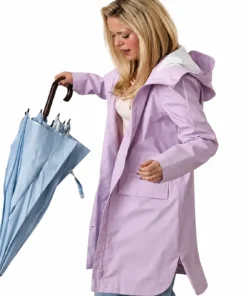 Lexi Minetree Elle Purple Coat
