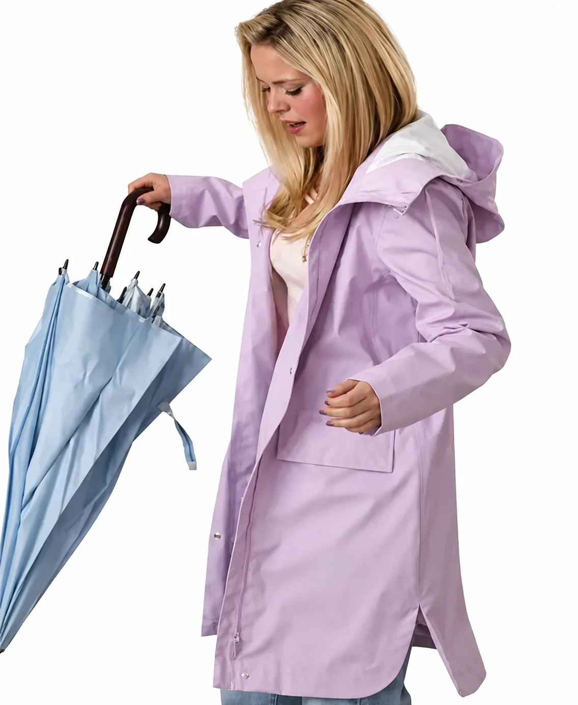 Lexi Minetree Elle Purple Coat