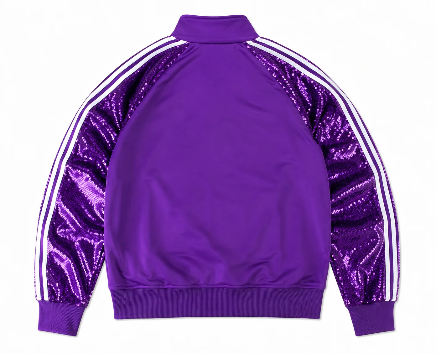 Adidas ASAP Ferg Yankee Stadium Event Purple Sequin Tracksuit