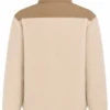 Adidas Beige and Brown Snap Front Sherpa Jacket For Men & Women