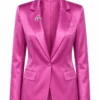 Americas Newsroom 2026 Dana Perino Satin Blazer