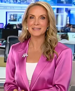 Americas Newsroom 2026 Dana Perino Satin Blazer