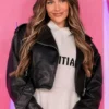 Amy Kenyon Finding Emily 2026 Black Leather Jacket