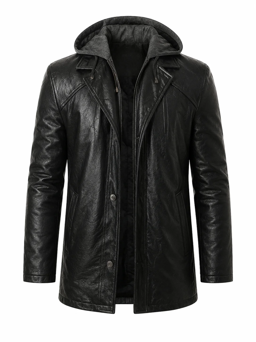 Anthony Ippolito I Play Rocky 2026 Black Leather Blazer