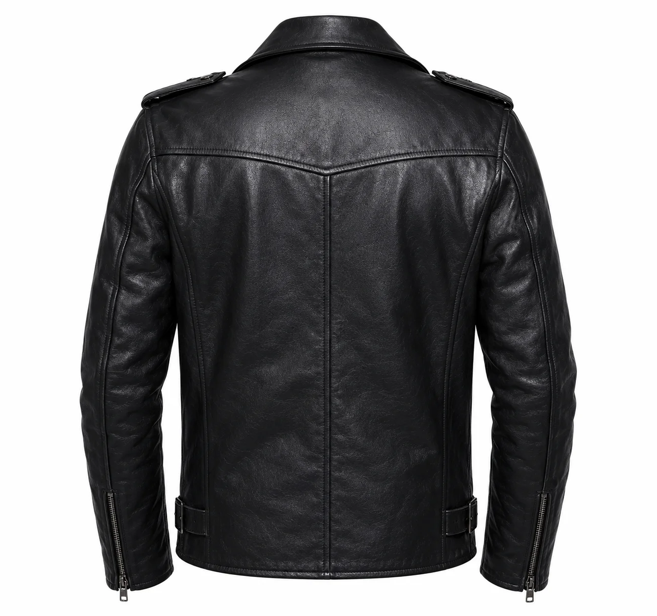 Antonio Banderas Black Leather Jacket