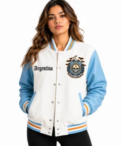 Argentina Halloween Varsity Jacket
