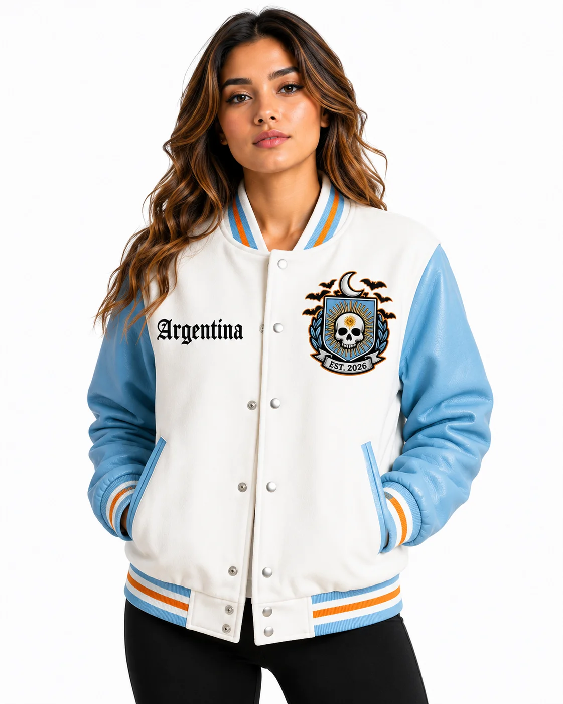 Argentina Halloween Varsity Jacket